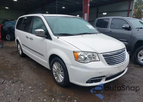 2013 Chrysler Town & Country Touring-L из США, поврежденный, VIN 2C4RC1CG2DR726659
